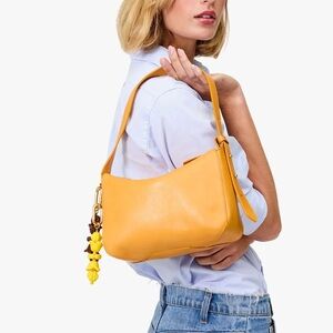 NWT Clare V Fleurine butterscotch bag